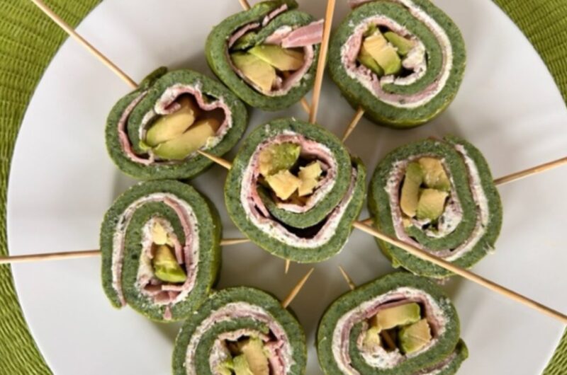 Girelle chetogeniche agli spinaci