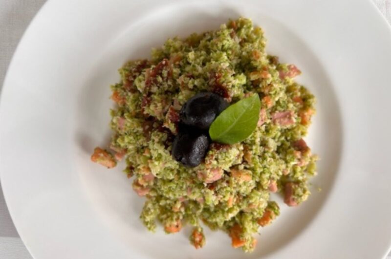 Cous cous keto ai broccoli