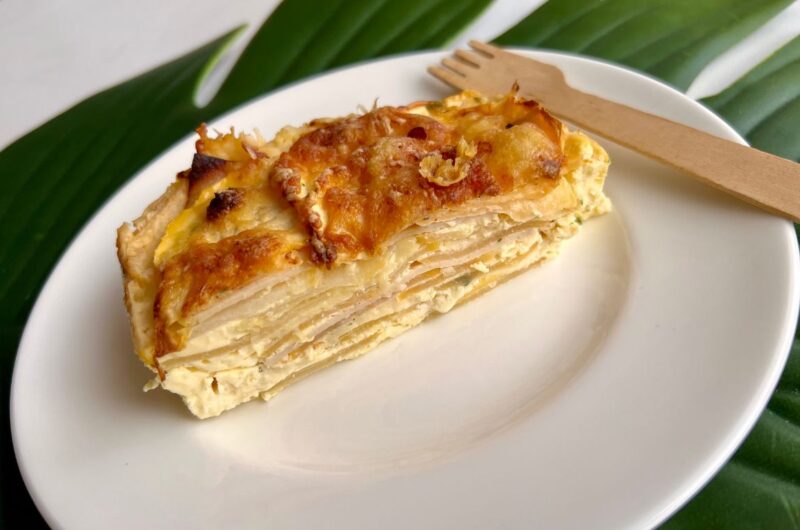 Lasagna chetogenica di rape