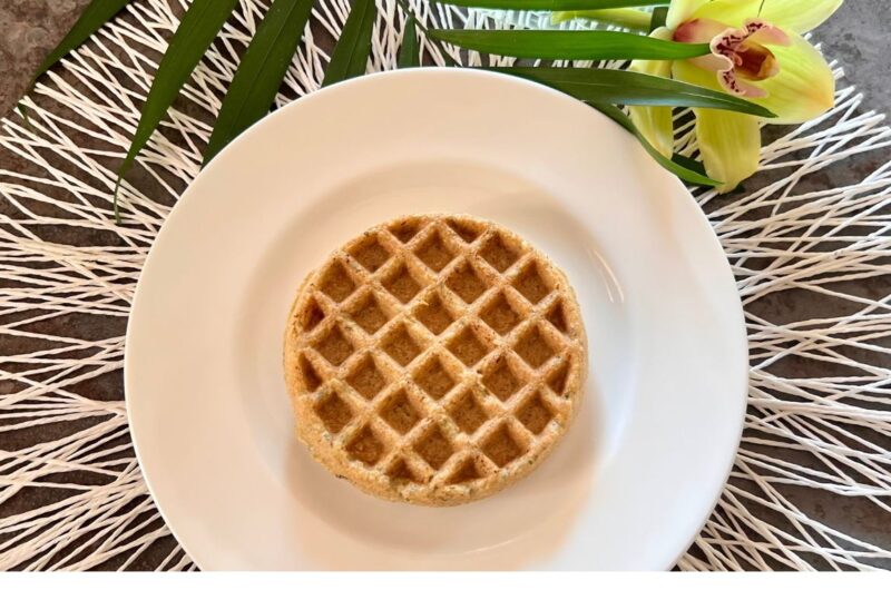 Gaufre keto salato