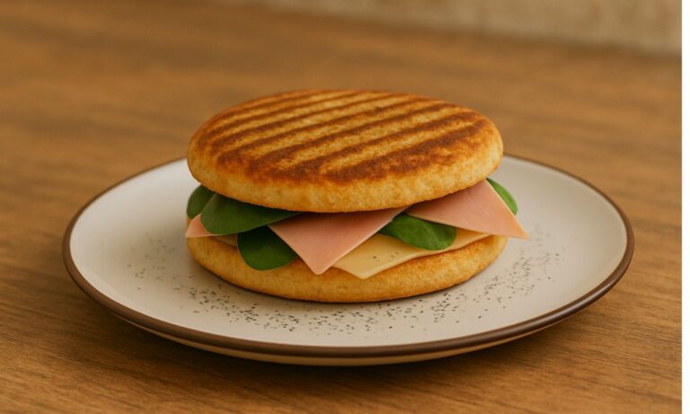 Panino keto due ingredienti