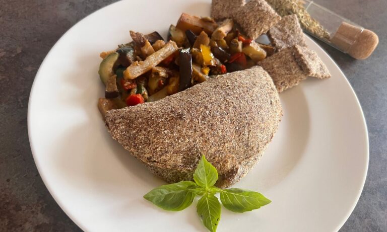 Panzerotto chetogenico senza uova