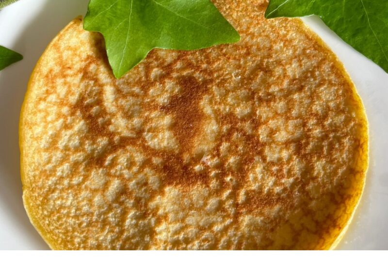 Crepes keto con farina di cocco