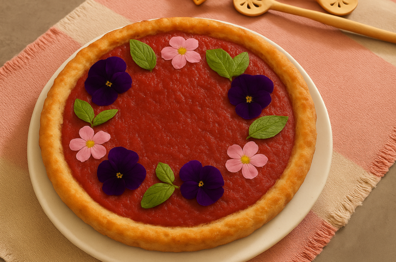 Crostata chetogenica ai frutti di bosco