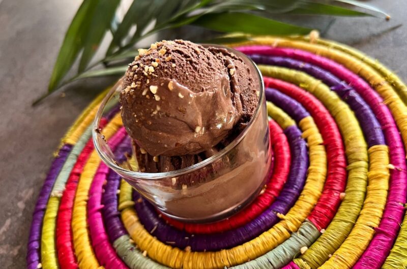 Gelato al cioccolato keto