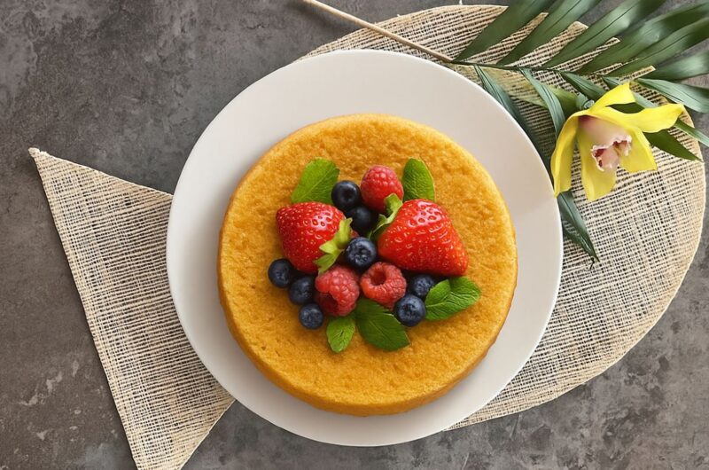 Pan di Spagna Chetogenico: Ricetta Facile, Soffice e Senza Zucchero