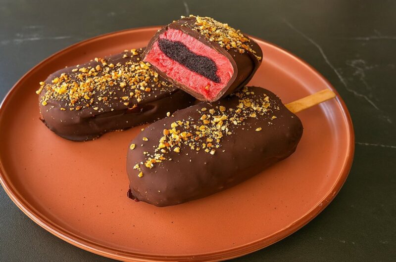 Gelato chetogenico ai lamponi