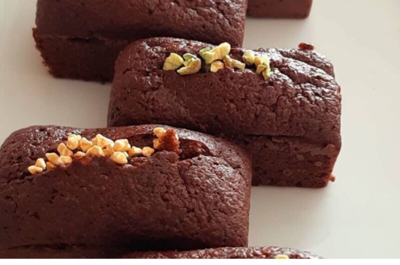 Plum cake chetogenici al cioccolato