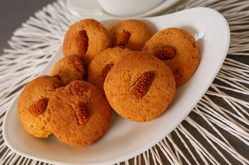 Biscotti chetogenici ai gelsi bianchi
