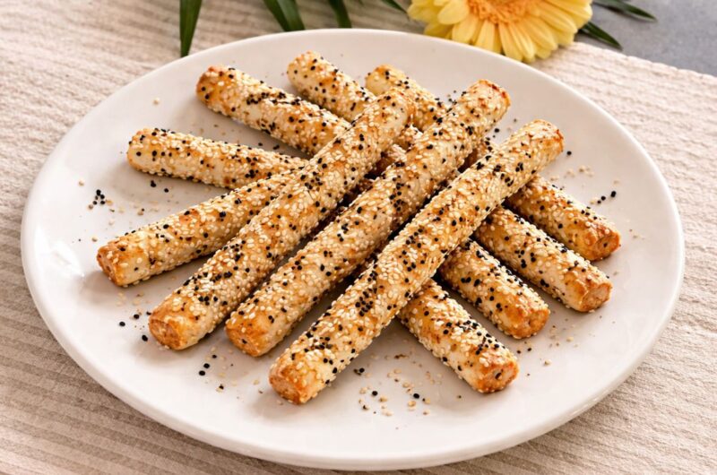 Grissini Chetogenici al Sesamo: Lo Snack Croccante e Sfizioso per i Tuoi Aperitivi Keto
